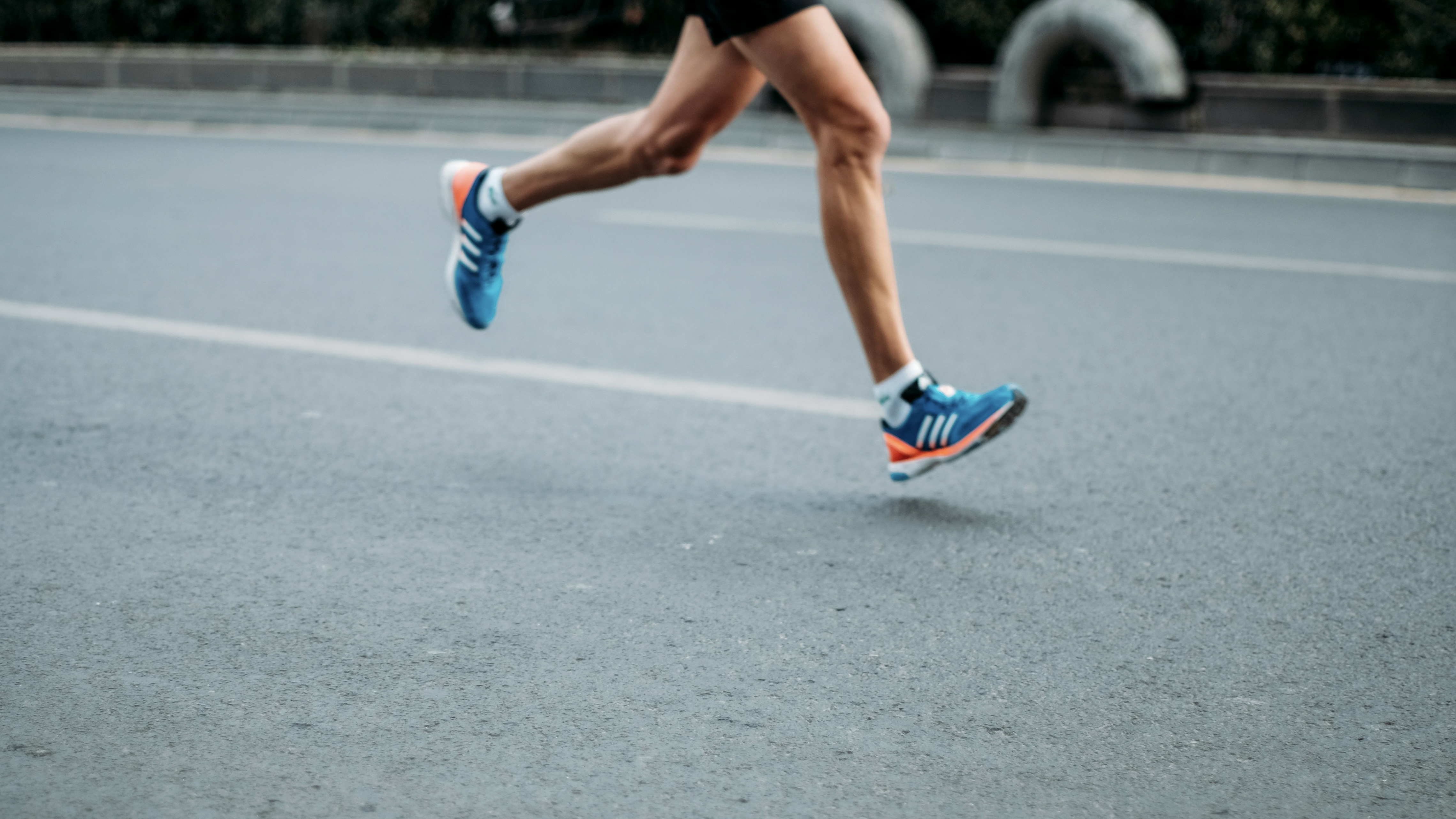 Photo en gros plan de chaussures de running